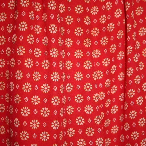 Vibrant Red Romper with lined shorts - Picture 2 of 13